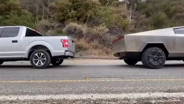 Форд F - 150 Vs Tesla Cbertruck