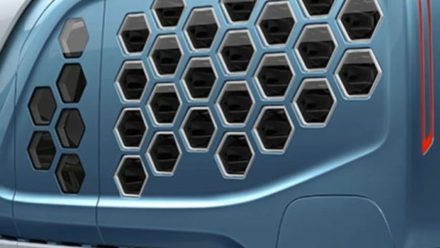 Isuzu Truck Concepts Include Honeycombed Next Generation Transport Trucks