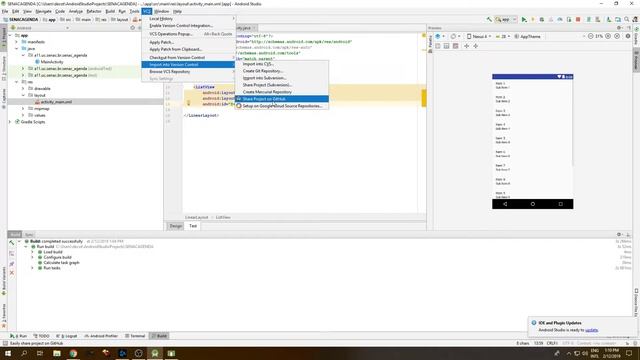 Aula 3 - Utilizando Controle De Versão No Android Studio - VCS