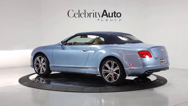 2013 BENTLEY CONTINENTAL GTC