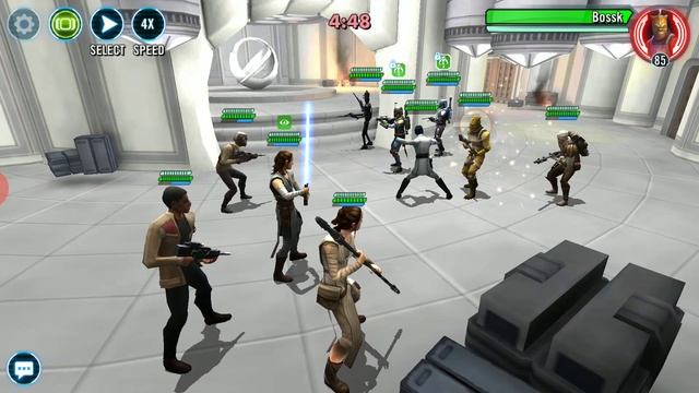 SWGoH GAC 20.06.20 Second Round - My Opponent Cleared Me, I Need Ewoks To Help Me Out!