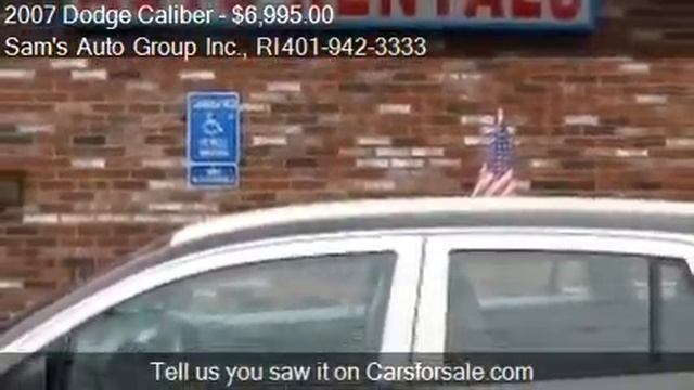 2007 Dodge Caliber SXT - For Sale In Cranston, RI 02920