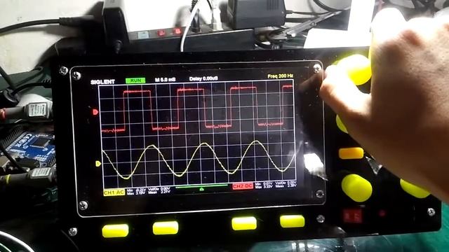 Dao động Ký STM32 TFT
