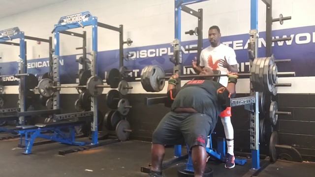 Seated Overhead Press 435x5