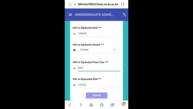 Dhaka University Admission Seat Plan-2022