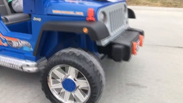 Taking The New Wheels For A Spin | Jeep Wrangler Hot Wheels