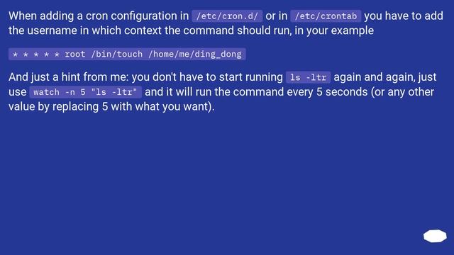 Why Doesn't My Cron.d Per Minute Job Run?