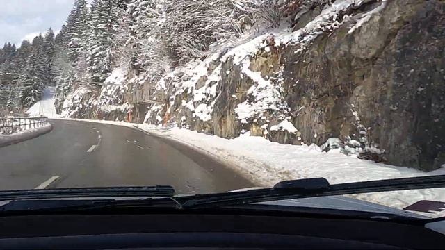 Driving A Tesla In The Swiss Alps In Winter Ep 1 Part 2: Les Mosses (Ormont-Dessous) - Gstaad