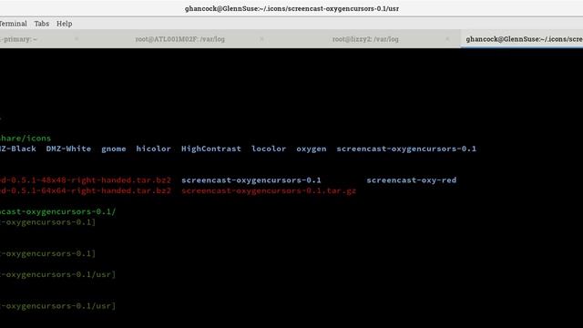 How To Install Customer Mouse Cursors In SUSE Linux