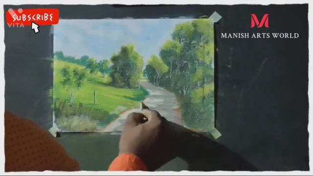 Pastel Art | Oil Pastel Drawing | Pencil Drawing | Pastel Painting | Pastel Colour Drawing