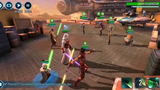 GAC S1-3-2 |  Jedi Knight Revan Vs. Phoenix Squad