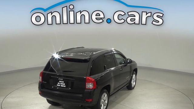 A16228GT Used 2012 Jeep Compass Sport 4WD Black SUV Test Drive, Review, For Sale