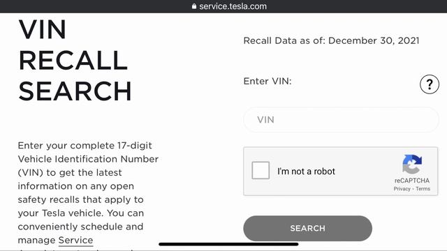 How To Look Up Safety Recalls For Your Tesla