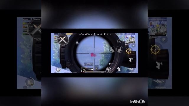 PUBG MOBILE MONTAGE SNIPER L FURY L IPHONE 11 PRO I 4 FINGER+GIRO I