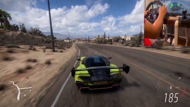 +800 HP ASTON MARTIN VULCAN AMR PRO | Forza Horizon 5 | Logitech G920