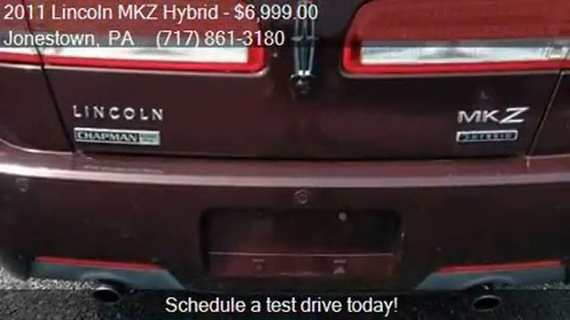 2011 Lincoln MKZ Hybrid Base 4dr Sedan For Sale In Jonestown