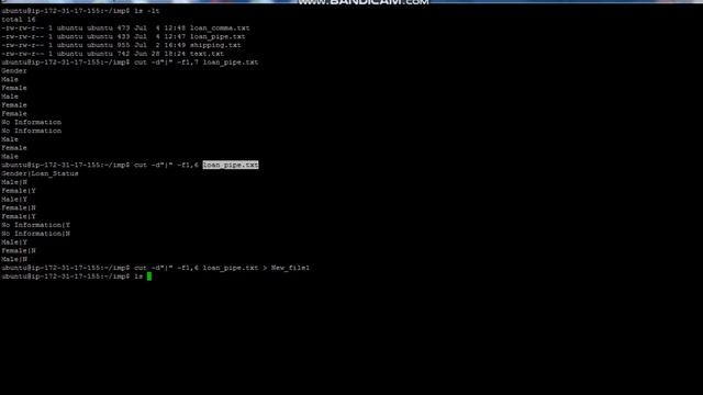 Linux #cut And #grep Command