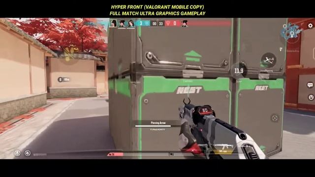 Valorant Mobile  IOS / Android (hyper Front Tariler)| #valorant | #hyperfront | #androidgameplay