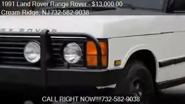 1991 Land Rover Range Rover Great Divide AWD 4dr SUV For Sal