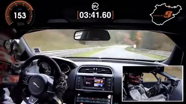 2019 Jaguar XE SV Project 8 Laps Nürburgring In Record 7min 23sec