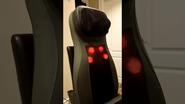 Naipo Back Massager Shiatsu Massage Seat Cushion for Full Back and Neck with Heat Function