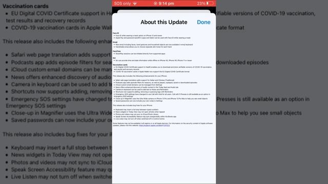 IOS 15.4 Released | Now Use Face ID With Mask & More New Features Of IOS 15.4 In Latest Update.