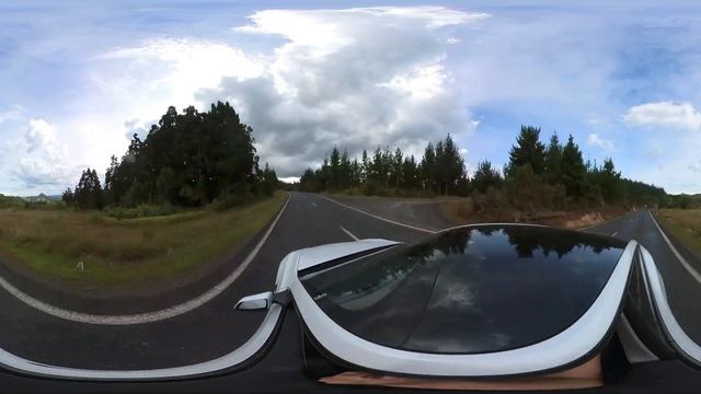 Kaitarakihi Summit + Tesla Model Y On Windy Roads In 360 VR