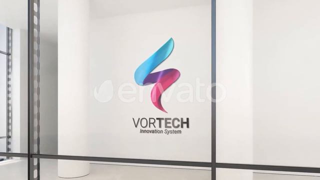 Glass Curtain Wall Logo Mock Up | After Effects | Premium Templates | Envato | Videohive | DS