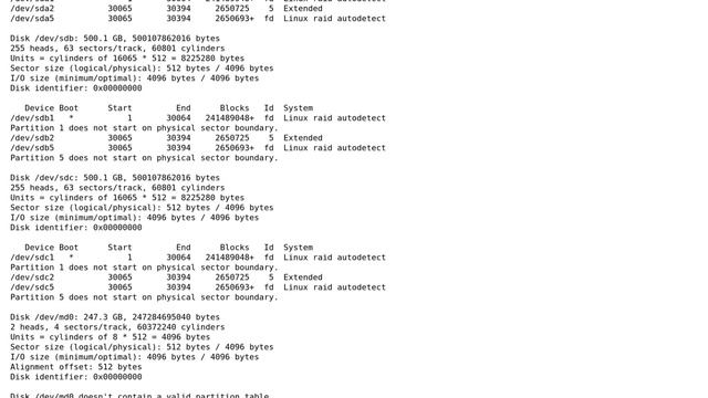 Unix & Linux: How To Boot After RAID Failure (software RAID)?