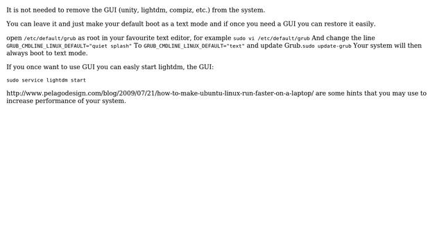 Ubuntu: How To Remove The Graphical User Interface? (3 Solutions!!)