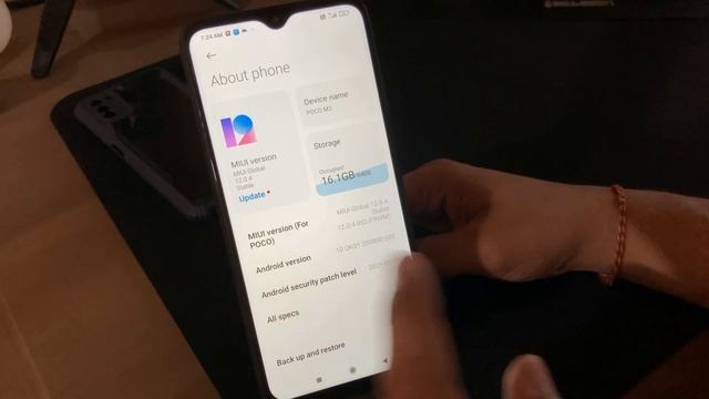 Poco M3 New MIUI Update V12.0.5.0 With April Security Patch