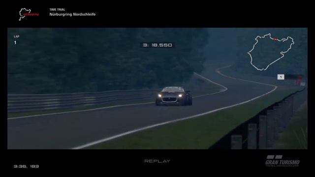 GT SPORT - Jaguar F Type Gr.4 - Nürburgring