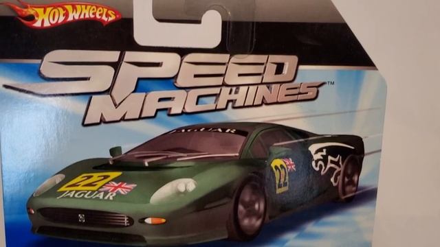 Hot Wheels Speed Machines Jaguar XJ220 Green