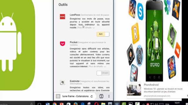 Comment Avoir Les Extensions De Chrome Sur Le Téléphone Android