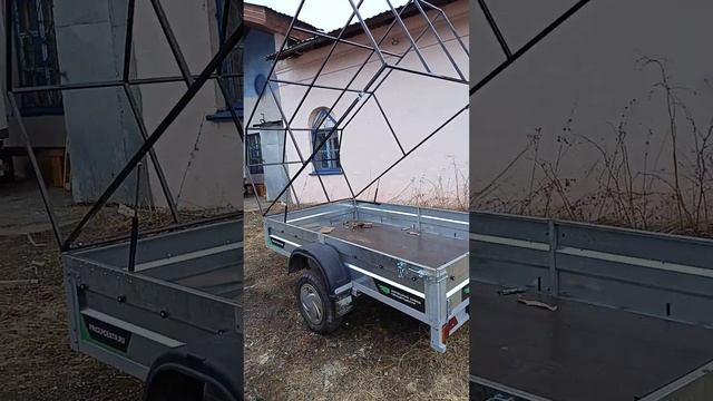 Кунг на прицеп своими руками)))