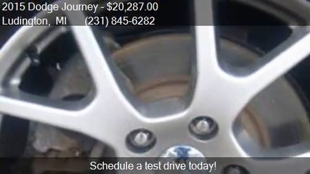 2015 Dodge Journey R/T AWD 4dr SUV For Sale In Ludington, MI