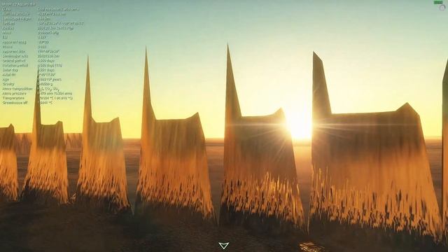 The Aquarius Great Wall (bug) | SpaceEngine