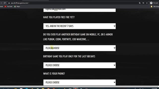 How to Pre-register of Free fire MAX - Beta test sever GARENA FF 3.0