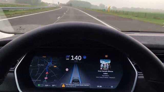 Tesla Software 7.0 Auto Steering