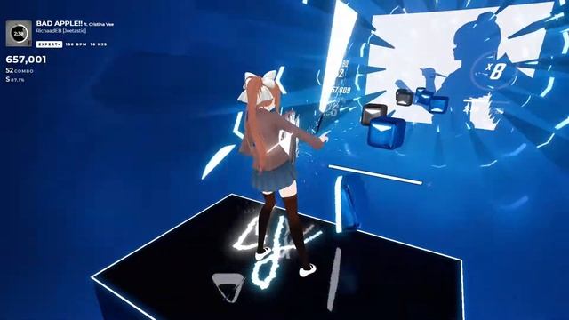 【BeatSaber】BAD APPLE!! – RichaadEB Ft. Cristina Vee
