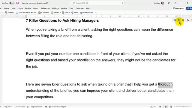 7 Key Questions To Ask Hiring Managers And More