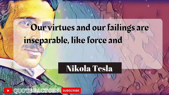 Nikola Tesla Most Famous Quotes🔥|#Quote_Factory| #Nikola_Tesla | #Quotes | #Tesla