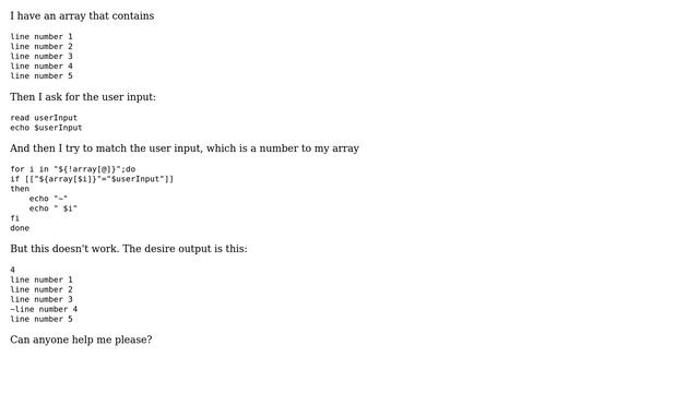 Unix & Linux: Add A Character Before A Line With Matching Pattern