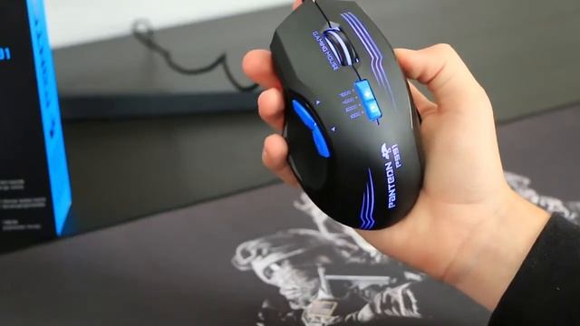 Игровая программируемая мышь PANTEON PS91
