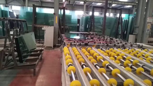 AUTOMATIC EDGING PRODUCTION LINE - Qingdao Lansen Glass Technology Co., Ltd.