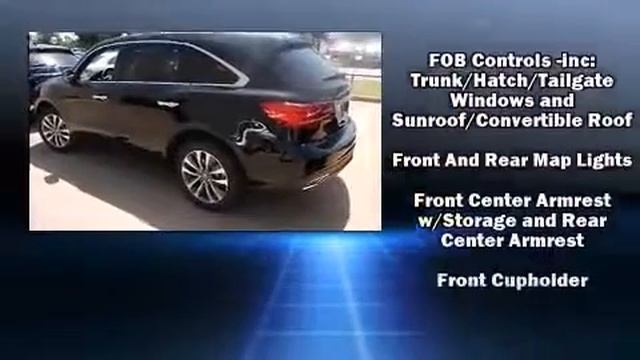 2015 Acura MDX With Technology Package