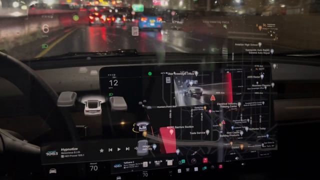 Tesla New Blind Spot Monitor