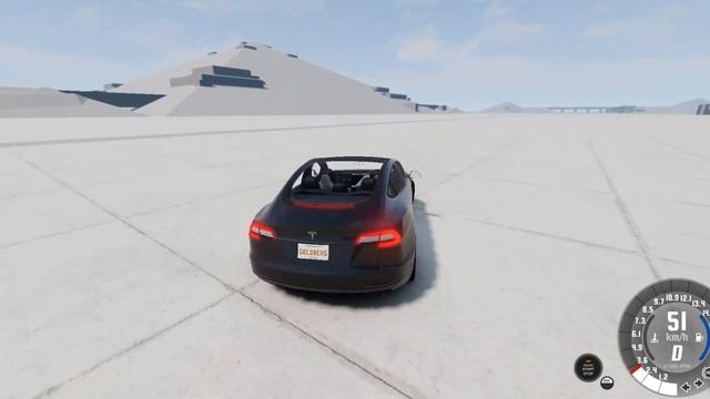 Beamng Drive - Tesla Model 3