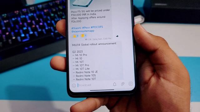 MIUI 14 Update (Q2) Xiaomi Phone | Poco X3/Pro,Note 9,10 Pro Max,Mi 11i,11x,Ne 5G