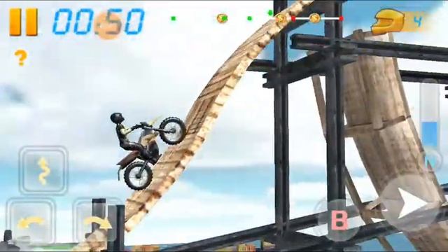 Super Bike Stunt 2D Gameplay, Bike Game For Android #gaming #games